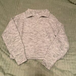 Carter's Light Gray Knit Sweater